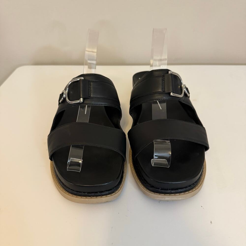 Dolce Vita Slip On Size 9.5 Black Streetwear Outdoor Everyday Casual Modern Edgy - Picture 3 of 8
